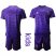 Mexico Blank Purple Goalkeeper Kid Soccer Country Jersey