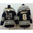Los Angeles Kings #8 Drew Doughty Black Sawyer Hooded Sweatshirt Stitched NHL Jersey