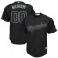 Washington Nationals Majestic 2019 Players Weekend Cool Base Roster Custom Jersey Black