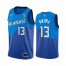 Nike Milwaukee Bucks #13 Jordan Nwora Womens 2021 NBA Finals Champions City Edition Jersey Blue Womens