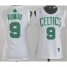 Cheap Women Boston Celtics 9 Rajon Rondo White Swingman Jersey