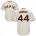 San Francisco Giants #44 Willie McCovey Cream Cool Base Stitched Youth MLB Jersey