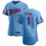 Minnesota Twins #1 Nick Gordon Mens Nike Light Blue Alternate 2020 60th Season Authentic Team MLB Jersey