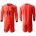 Paris Saint-Germain Blank Red Jordan Long Sleeves Soccer Club Jersey
