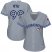 Toronto Blue Jays #99 Hyun-Jin Ryu Grey Road Womens Stitched MLB Jersey