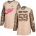 Adidas Detroit Red Wings #59 Tyler Bertuzzi Camo Authentic 2017 Veterans Day Stitched Youth NHL Jersey