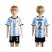 Argentina #2 Maydana Home Kid Soccer Country Jersey