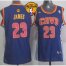 Womens Cavaliers #23 LeBron James Light Blue The Finals Patch Fashion Stitched NBA Jersey