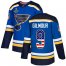 Adidas St. Louis Blues #9 Doug Gilmour Blue Home Authentic USA Flag Stanley Cup Champions Stitched NHL Jersey