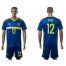 Bosnia Herzegovina #12 Sehic Home Soccer Country Jersey
