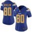 Nike Los Angeles Chargers #80 Kellen Winslow Electric Blue Womens Stitched NFL Limited Rush Jersey