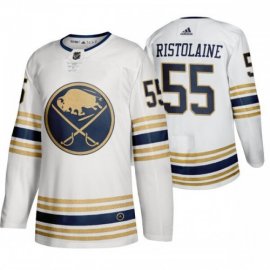 Buffalo Sabres #55 Rasmus Ristolainen White 50th Anniversary Third 2019-20 Jersey