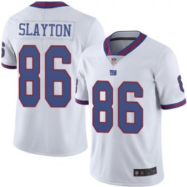 Nike New York Giants #86 Darius Slayton White Mens Stitched NFL Limited Rush Jersey