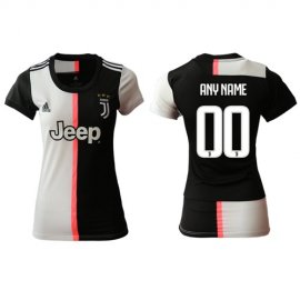 Womens Juventus Personalized Home Soccer Club Jersey