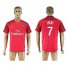 Paris Saint-Germain #7 Lucas Red Soccer Club Jersey