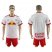 Red Bull Blank White Home Soccer Club Jersey