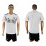 Germany Blank White Home Soccer Country Jersey