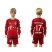 Bayern Munchen #17 Boateng Home Long Sleeves Kid Soccer Club Jersey