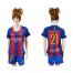 Womens Barcelona #21 Gomes Home Soccer Club Jersey