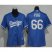 Los Angeles Dodgers #66 Yasiel Puig Blue Alternate Womens Stitched MLB Jersey
