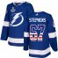 Adidas Tampa Bay Lightning #67 Mitchell Stephens Blue Home Authentic USA Flag Youth 2020 Stanley Cup Champions Stitched NHL Jersey