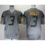 West Virginia Mountaineers 3 Stedman Bailey Grey College Football Jerseys