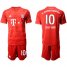 Bayern Munchen #10 Coutinho Home Soccer Club Jersey