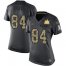 Nike Tampa Bay Buccaneers #84 Cameron Brate Black Womens Super Bowl LV Champions Patch Stitched NFL Limited 2016 Salute to Service Jersey