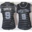 Cheap Women San Antonio Spurs 9 Tony Parker Grey With Black Strip Revolution 30 Swingman NBA Jerseys