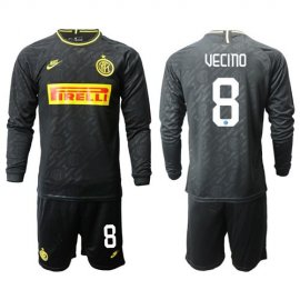 Inter Milan #8 Vecino Third Long Sleeves Soccer Club Jersey