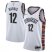 Mens Nike Brooklyn Nets #12 Joe Harris White Basketball Swingman City Edition 2019 20 Jersey