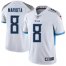 Nike Tennessee Titans #8 Marcus Mariota White Mens Stitched NFL Vapor Untouchable Limited Jersey