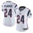 Nike New England Patriots #24 Stephon Gilmore White Womens Stitched NFL Vapor Untouchable Limited Jersey