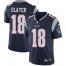 Nike New England Patriots #18 Matt Slater Navy Blue Team Color Mens Stitched NFL Vapor Untouchable Limited Jersey