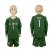 Germany #1 Neuer Green Goalkeeper Long Sleeves Kid Soccer Country Jersey
