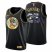 Philadelphia Philadelphia 76ers #25 Ben Simmons Mens Golden Edition Diamond Logo 2021/22 Swingman Jersey – Black Mens