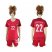 Womens Portugal #22 Carvalho Home Soccer Country Jersey