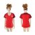 Womens USA Blank Away Soccer Country Jersey