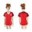 Womens USA Blank Away Soccer Country Jersey