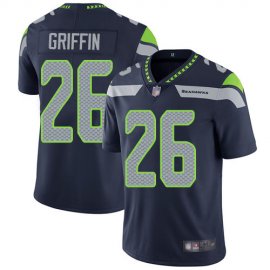 Nike Seattle Seahawks #26 Shaquem Griffin Steel Blue Team Color Mens Stitched NFL Vapor Untouchable Limited Jersey