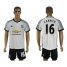 Manchester United #16 Carrick White Soccer Club Jersey