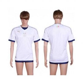 Italy Blank Away Soccer Country Jersey