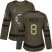 Adidas Boston Bruins #8 Cam Neely Green Salute to Service Stanley Cup Final Bound Womens Stitched NHL Jersey