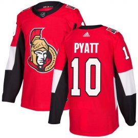 Adidas Ottawa Senators #10 Tom Pyatt Red Home Authentic Stitched NHL Jersey