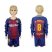 Barcelona #8 A.Iniesta Home Long Sleeves Kid Soccer Club Jersey