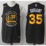 Nike Golden State Warriors #35 Kevin Durant Black Fashion Stitched NBA Jersey
