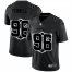 Las Vegas Raiders #96 Clelin Ferrell Mens Nike Team Logo Dual Overlap Limited NFL Jersey Black