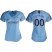 Womens Manchester City Personalized Home Soccer Club Jersey