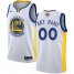 Nike Warriors Custom White Swingman Association Edition 2022 NBA Finals Jersey