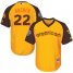 Tampa Bay Rays #22 Chris Archer Gold 2016 All-Star American League Stitched Youth MLB Jersey